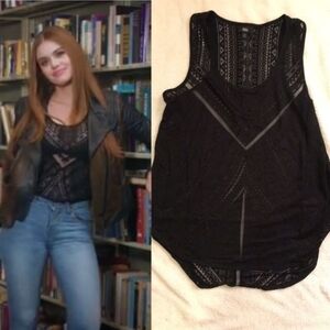 Mossimo Sheer Patterned Tank